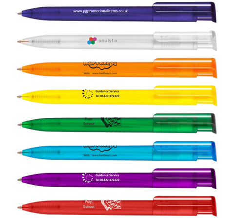 Low cost promotional pens - Absolute Frost Pens - 3 Day Express  - PG Promotional Items
