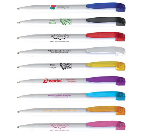 Low cost promotional pens - Harrier Printed Pens - 48 hours  - PG Promotional Items