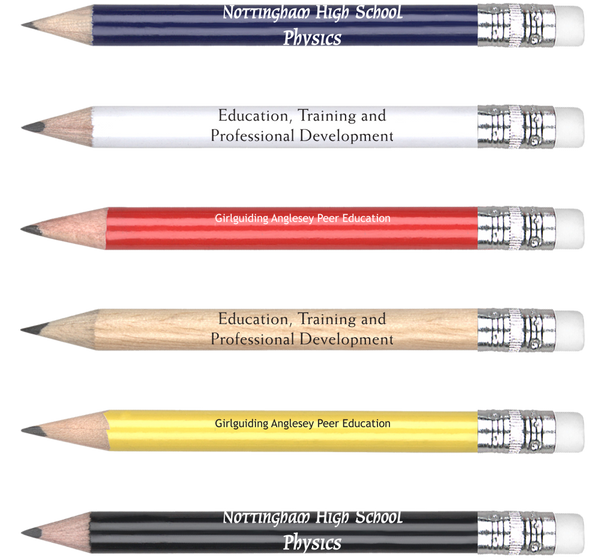 Mini Pencils With Eraser