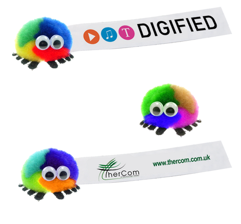  - Multicoloured Logobugs - Unprinted sample  - PG Promotional Items
