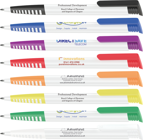 Low cost promotional pens - Albion Grip Pens - 48hr Express  - PG Promotional Items