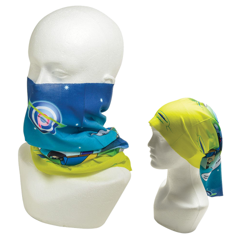 Printed bandanas, promotional bandanas, printed face coverings, bespoke face masks