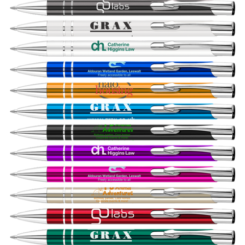 Low cost promotional pens - Electra Ballpens - 4 days  - PG Promotional Items
