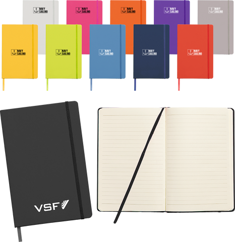 Notepads & Paper - Ludlow A5 Soft Feel Notebooks  - PG Promotional Items