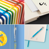 Notepads & Paper - A5 Soft Mood Notebooks Pastel - FSC Approved  - PG Promotional Items