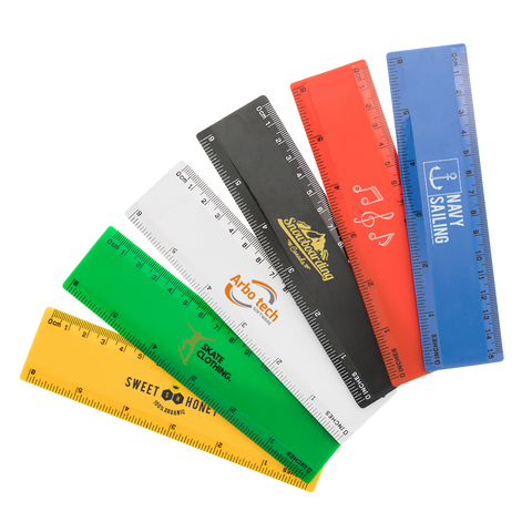  - 15cm Rulers - Unprinted sample  - PG Promotional Items