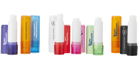  - Coloured Lip Balms - Unprinted sample  - PG Promotional Items