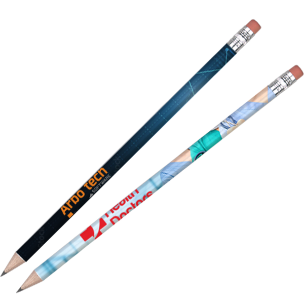 Full Colour Wrapped Pencils