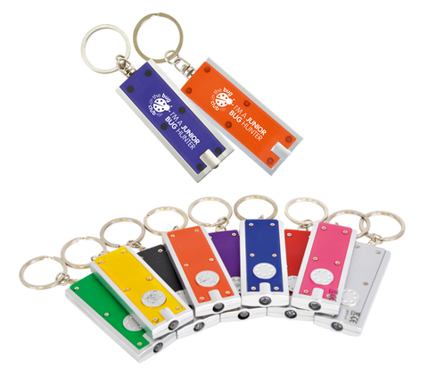 Keyring Torches - Flat LED Torches  - PG Promotional Items