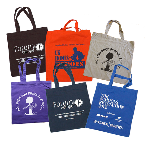 Totes & Shoppers - Coloured Cotton Mazz Bags  - PG Promotional Items