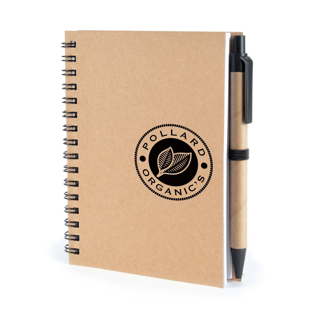 A6 Intimo recycled notebook in natural finish for eco promotional gifts