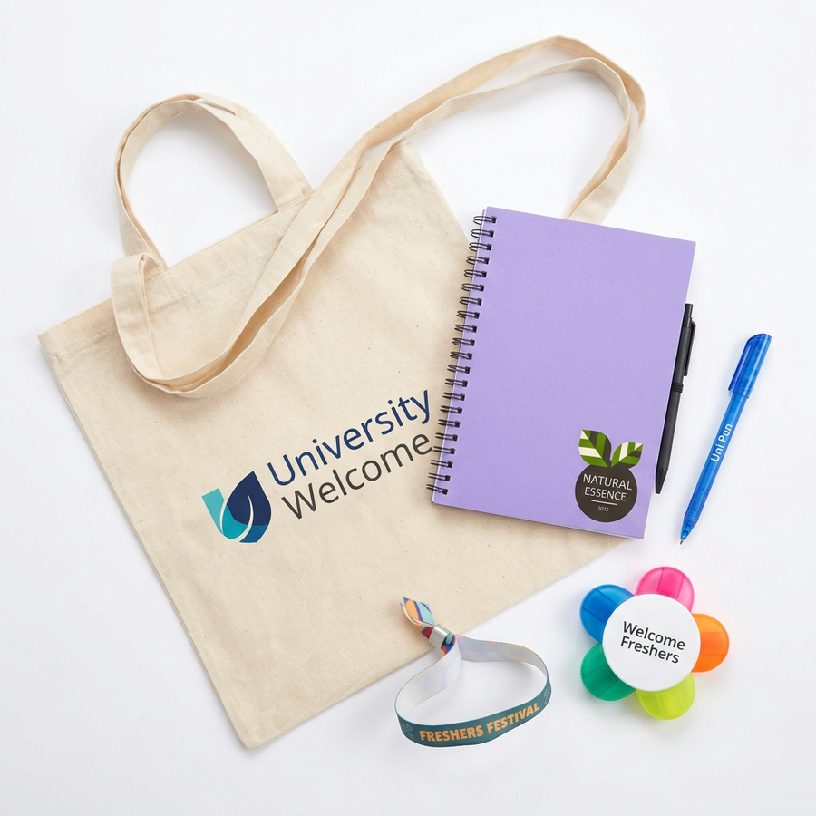 Promotional Freshers Products | Printed Freshers Fair Items | Uni Starters Giveaways