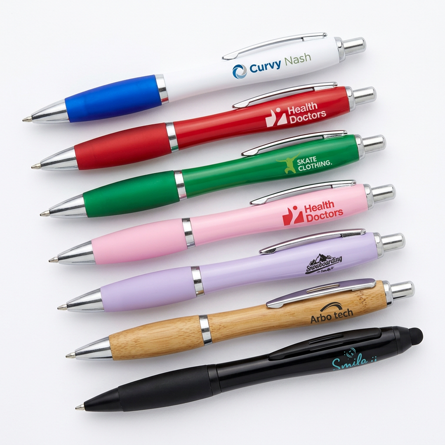 Promotional Curvy Pens Range