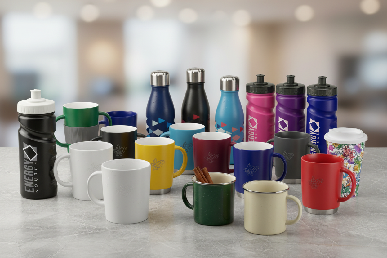 Custom Printed Mugs & Promotional Drinkware