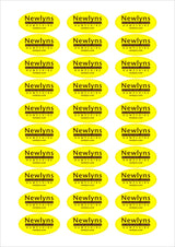 Printed Stickers - Various Sizes - PG Promotional Items