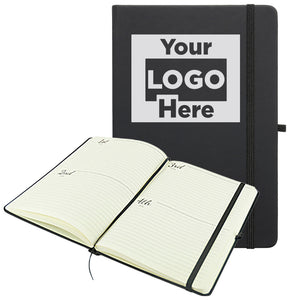 A5 Soft PU Diary Branded With Our Company Logo