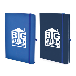 A5 Soft PU Notebooks - Debossed
