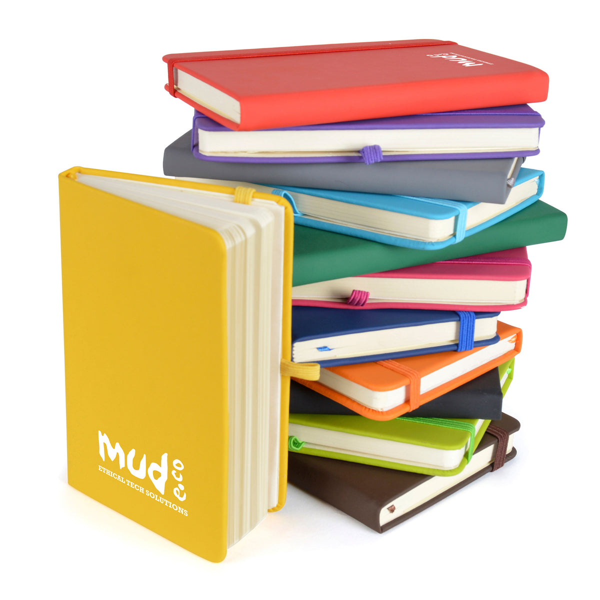 Branded A6 Soft PU Notebooks - PG Promotional Items UK