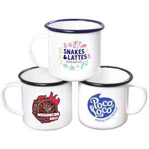 Branded Enamel Mugs 10oz - PG Promotional Items