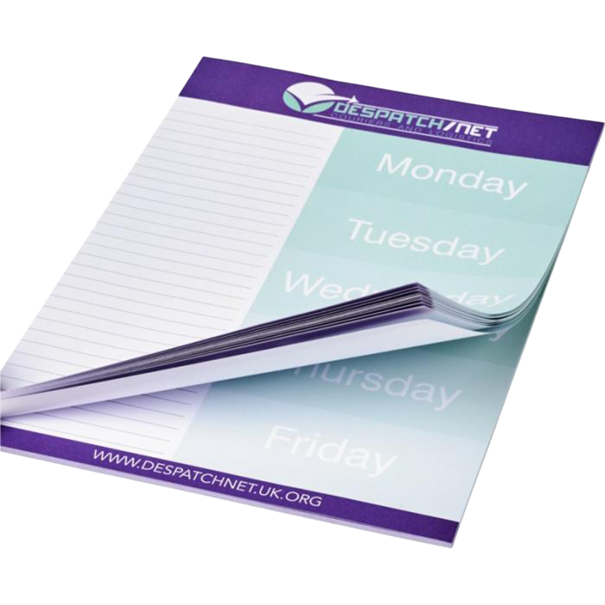 Branded a4 Notepads - Desk-Mate®, PG Promotional Items UK