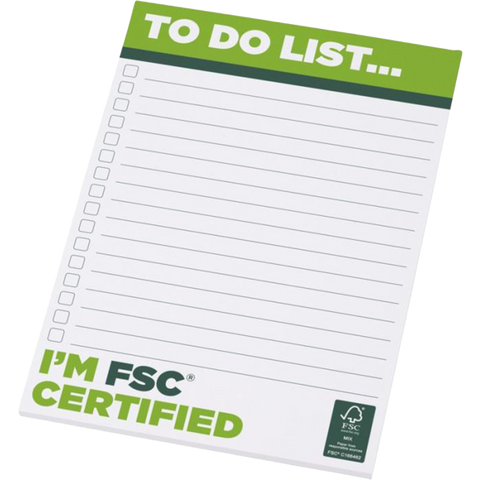 Branded A5 Notepads, Customised Desk-Mate® UK. PG Promotional Items