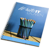 Branded A5 Spiral Notebooks Printed with logo - PG Promotional Items UK
