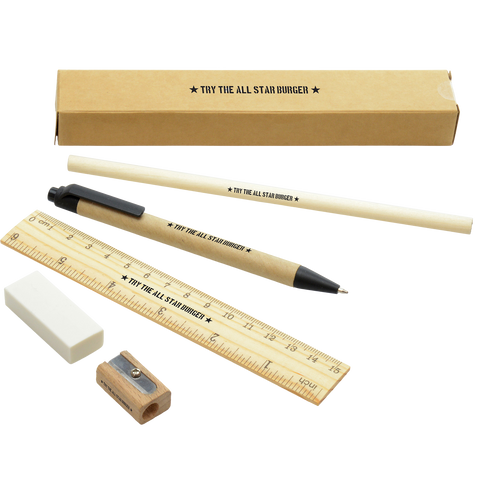 Branded Aber Stationery Set, Personlaised School Stationery Sets, PG Promotional Items UK