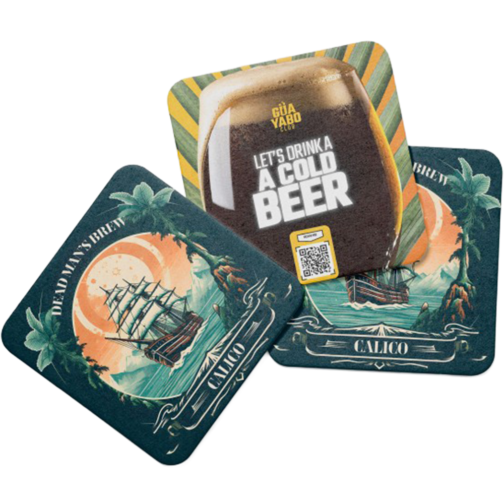 Beermats - 4 colour process - 94mm
