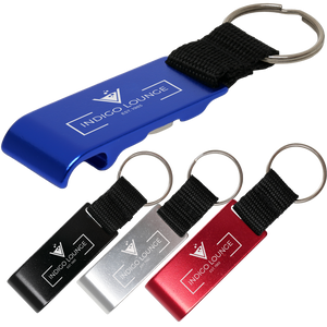 Branded Bottle Opener Trolley Keyring - PG Promotional Items