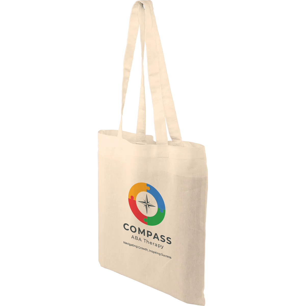 Branded Kingsbridge 5oz GRS Recycled Tote Bag (Natural)