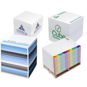 Custom Memo Blocks Branded With Logo, PG Promotional Items