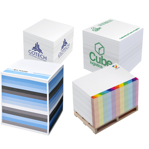 Custom Memo Blocks Branded With Logo, PG Promotional Items