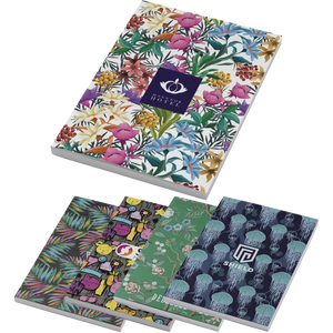 Branded a5 notebooks customised covers and sheets