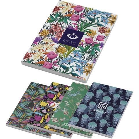 Branded a5 notebooks customised covers and sheets