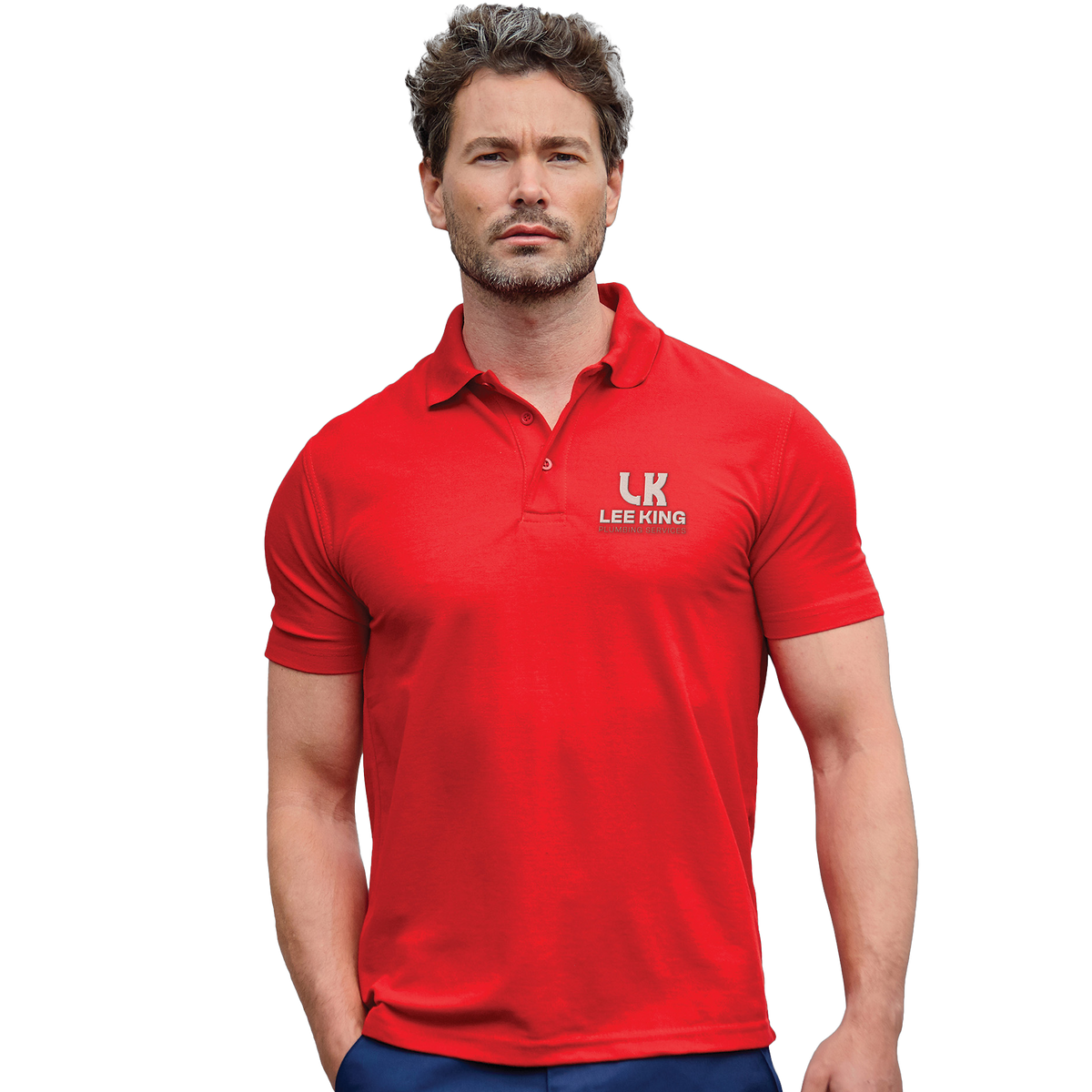 Branded with Logo Pro RTX Polo Shirt - PG Promotional Items
