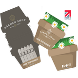 Branded Shaped Seedsticks® Plant pot- PG Promotional Items