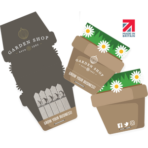 Branded Shaped Seedsticks® Plant pot- PG Promotional Items