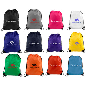 Branded Verve Drawstring Bags - PG Promotional Items