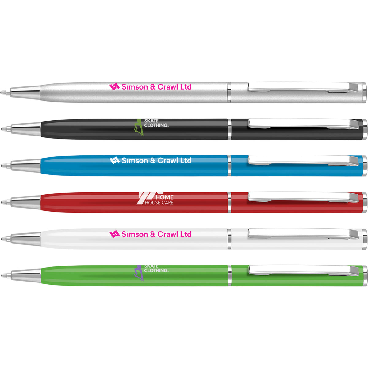 Branded Cheviot Fashion Ballpens - PG Promotional Items UK