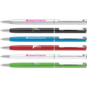 Branded Cheviot Fashion Ballpens - PG Promotional Items UK