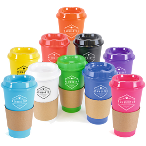 Branded Cafe 500ml Take Out Mug, PG Promotional Items UK