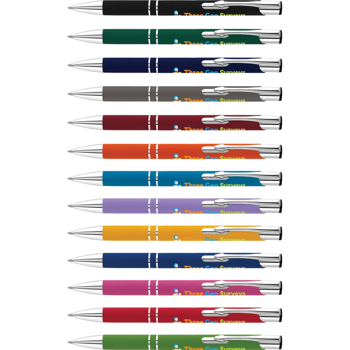 Electra Classic Soft GRS, Soft Pens Printed with logo UK