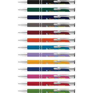 Electra Classic Soft GRS, Soft Pens Printed with logo UK