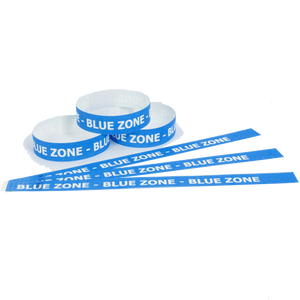 Branded event wristbands, printed arena bands