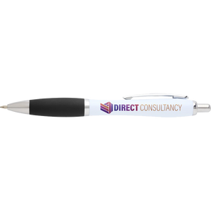 Curvy Nash Recycled Pens - White