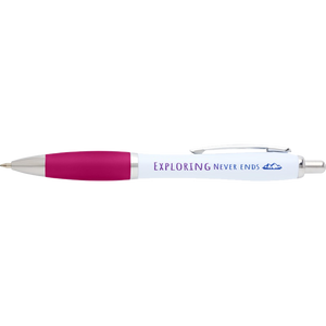 Curvy Nash Recycled Pens - White
