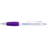Curvy Nash Recycled Pens - White