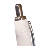 Curvy Nash Recycled Pens - White - PG Promotional Items