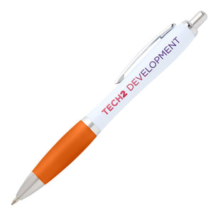 Curvy Nash Recycled Pens - White