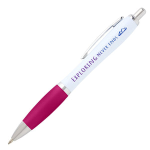 Curvy Nash Recycled Pens - White